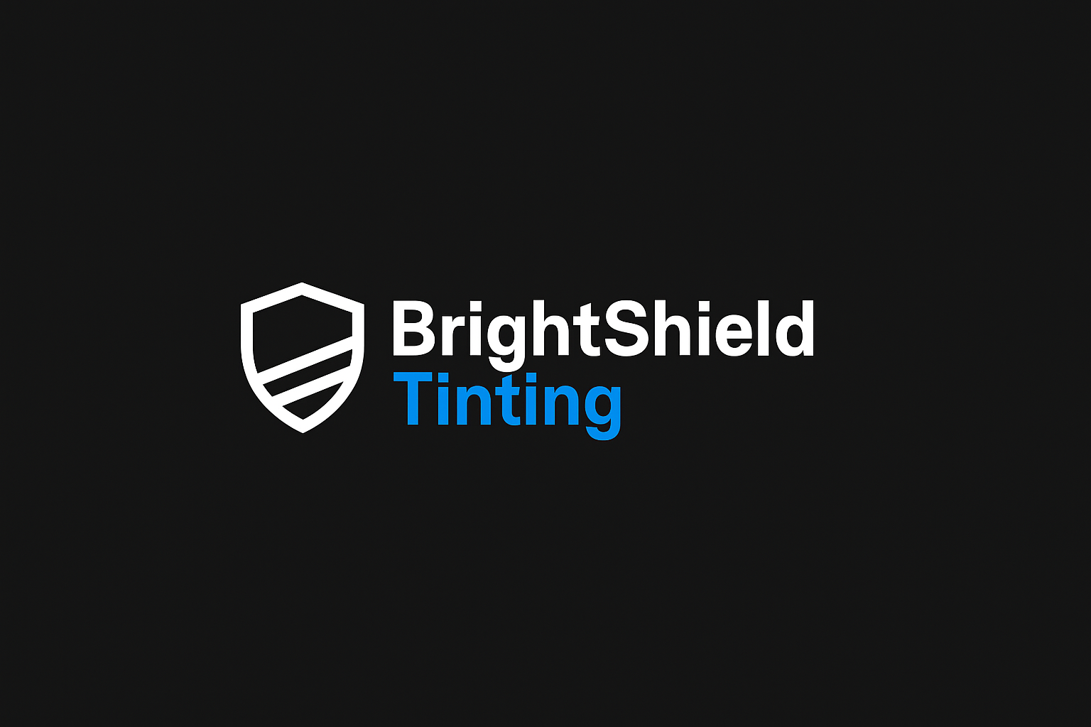 BrightShield Tinting Logo
